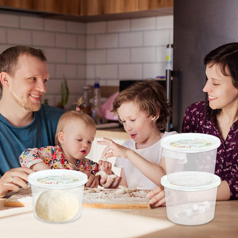 Rainmae 12-pack containers organize fridge space efficiently.