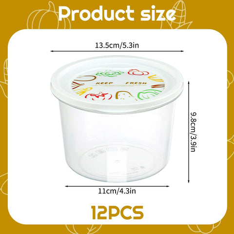 Rainmae stackable dough proofing containers with clear walls and secure lids.