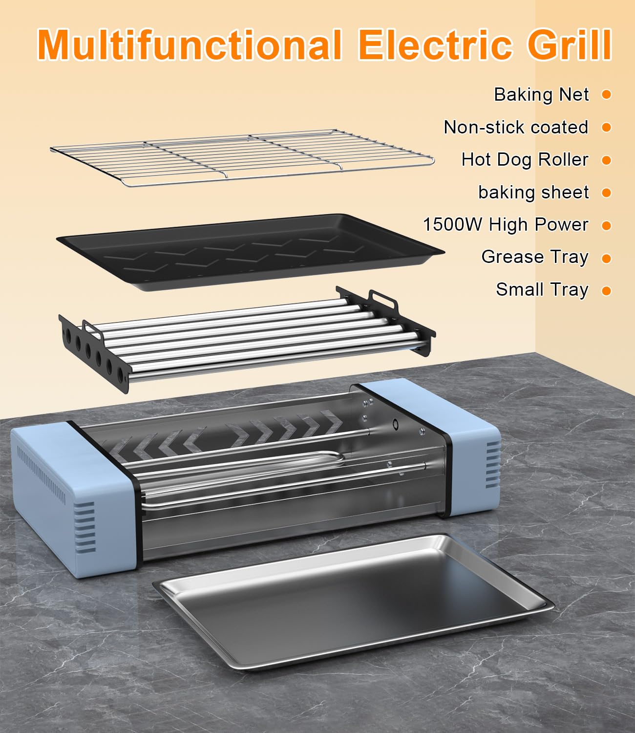 RAIQEE compact counter setup fits small spaces and balconies.