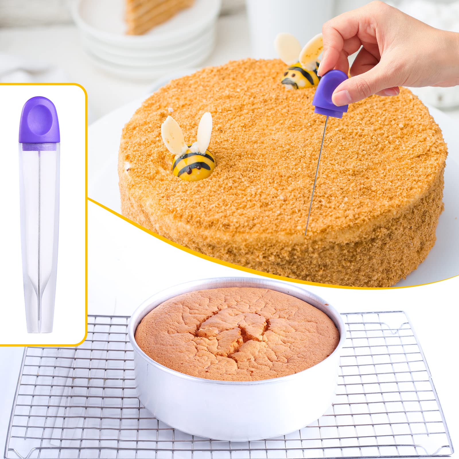 Raiten 4-piece cake tester set for home bakers and small bakeries