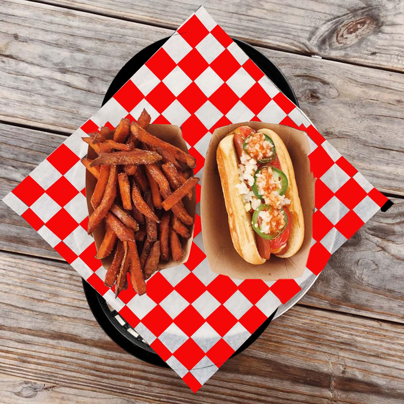 RALAHBEIFM versatile baskets hold burgers, fries, and sandwiches