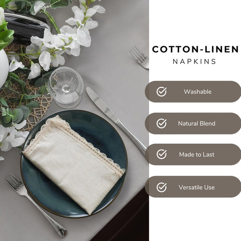 Ramanta Home durable napkins for daily use and special celebrations with style