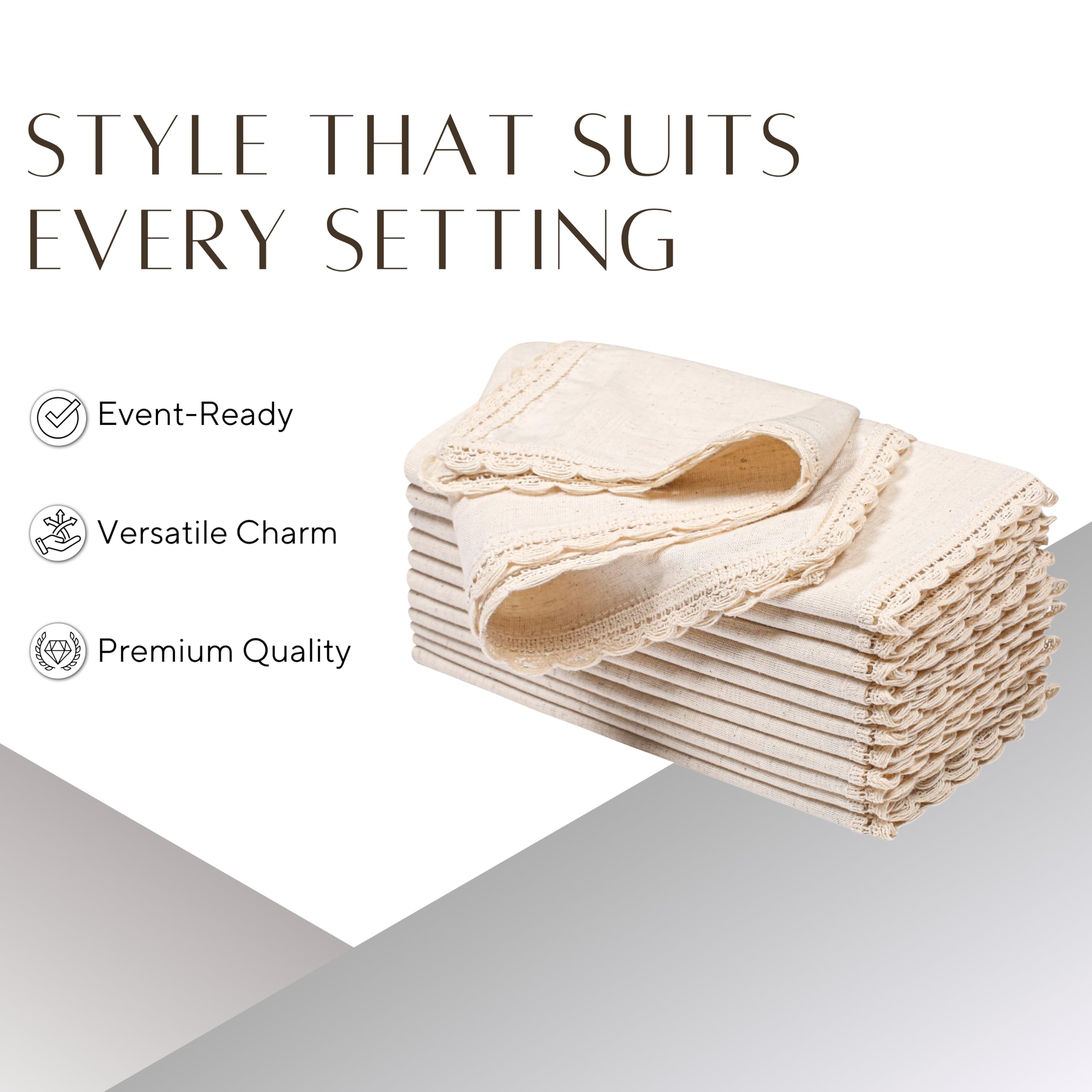 Ramanta Home gift-ready napkins suit Thanksgiving, Christmas, and housewarming events