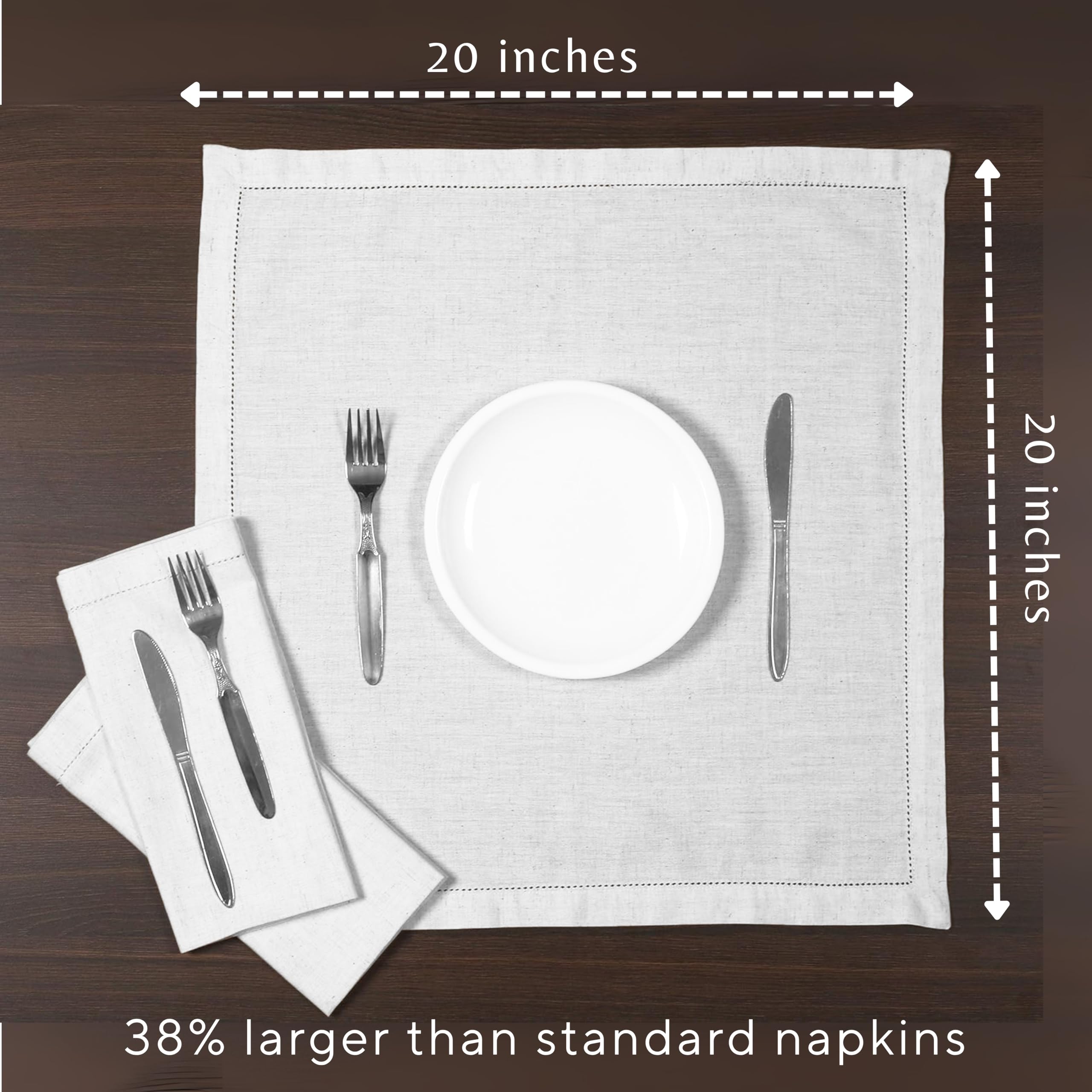 Ramanta Home linen-cotton blend napkins with natural texture and durability.