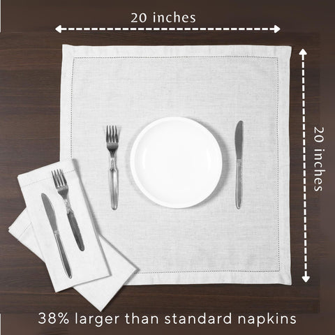 Ramanta Home linen-cotton blend napkins with natural texture and durability.