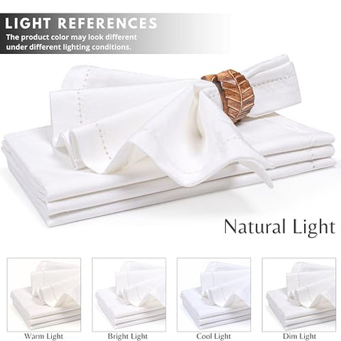 Ramanta Home napkins with mitered corners add classic elegance to table settings.
