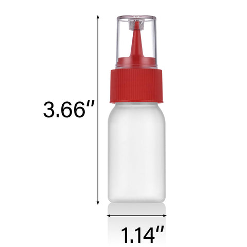 RAMFIYN mini squeeze bottle with secure cap for mess-free icing