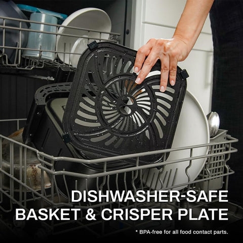 RAMJOY Air Fryer BPA-free parts ensure safe food contact.