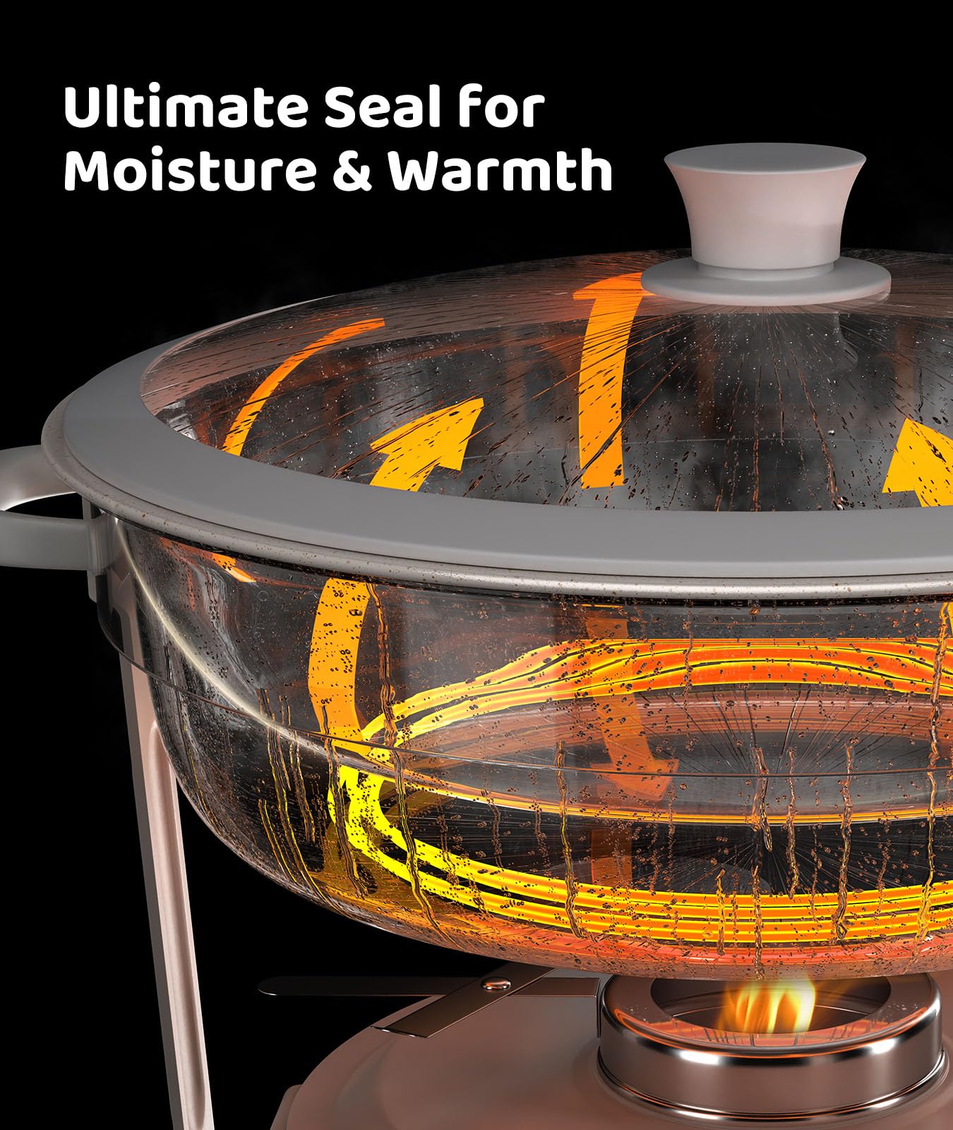 RAMVIC Maifanite-coated pan emphasizes heat retention for serving