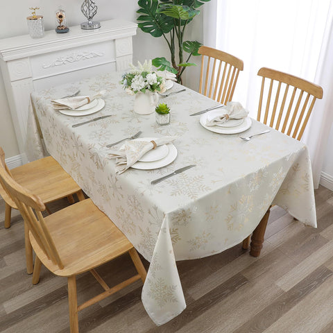 Randall napkins wrinkle-resistant surface suitable for busy holiday meals.