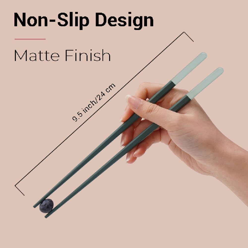 Random Mood chopsticks are dishwasher-safe for quick cleanup