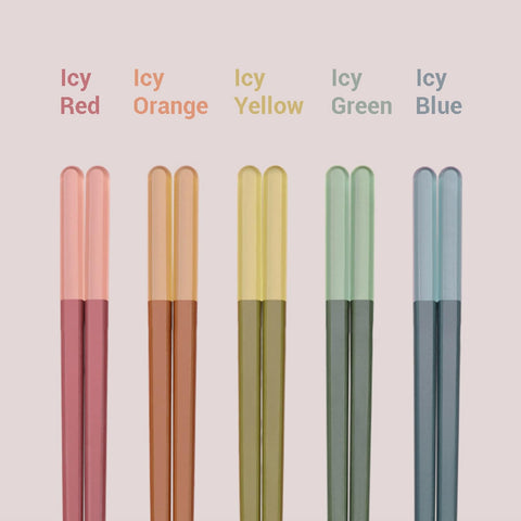 Random Mood fiberglass chopsticks offer durable, reusable daily use