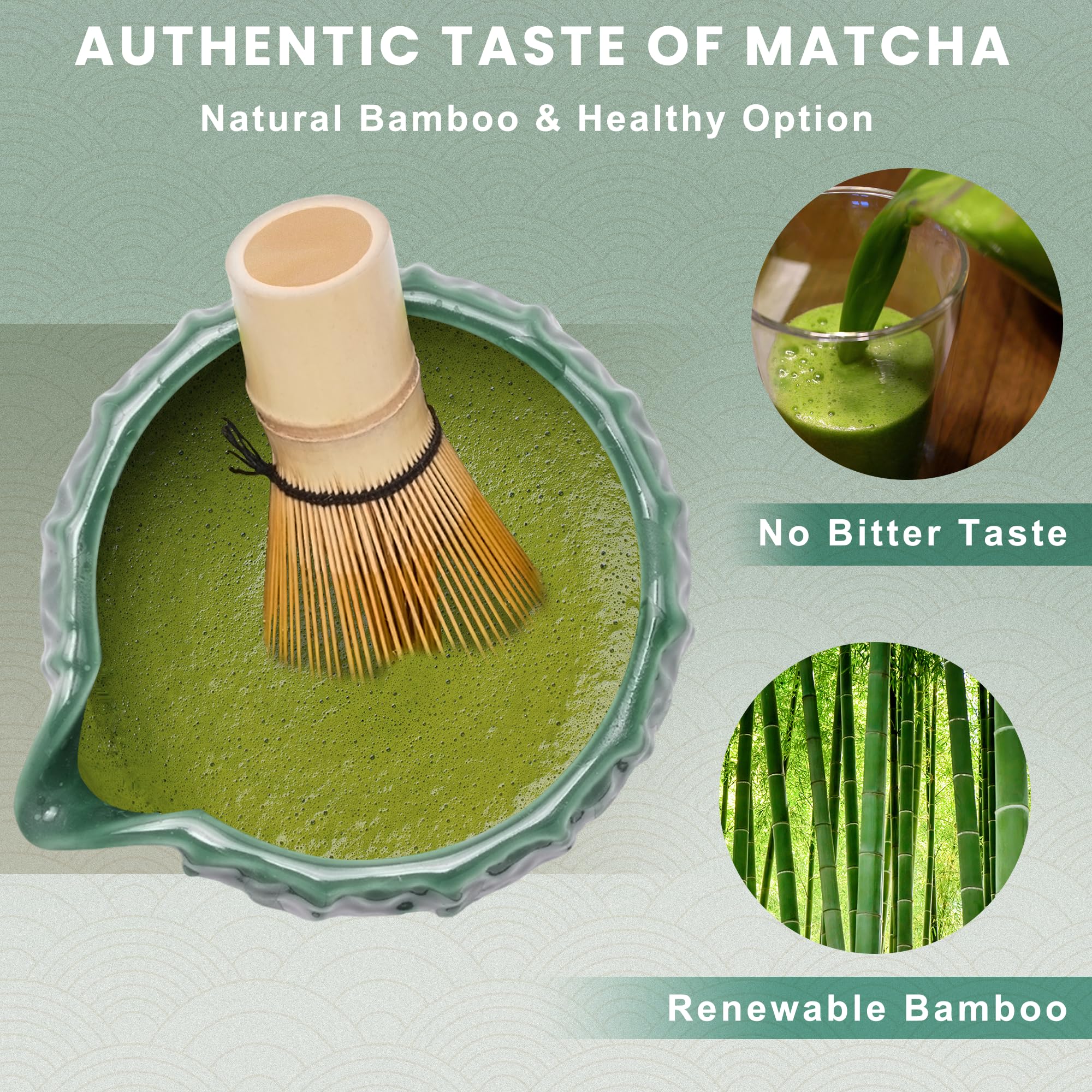 RANERANE matcha sifter for lump-free, silky texture