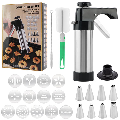 Ranjaner cookie press gun showing comfortable grip and sturdy construction
