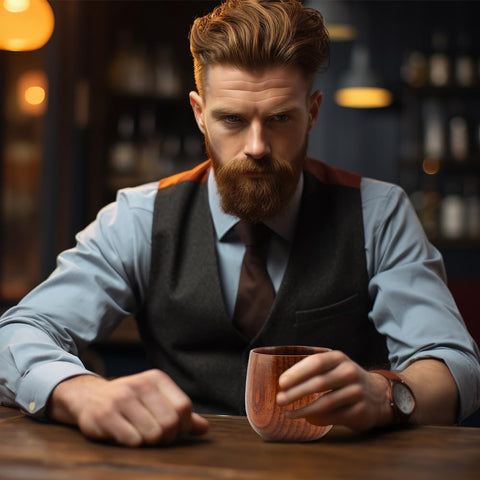 Ranjaner wooden glass demonstrates flavor preservation for a nuanced tasting session.