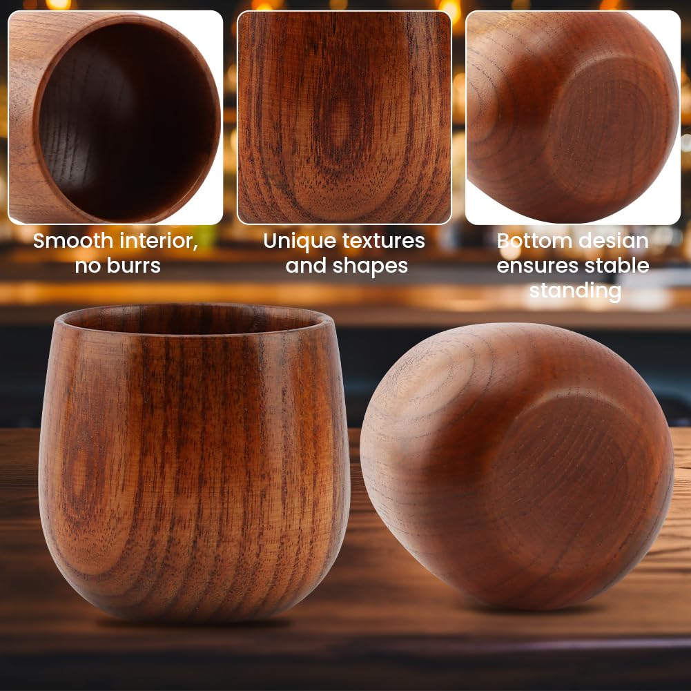 Ranjaner handmade wooden glasses in gift-ready packaging for bourbon lovers.