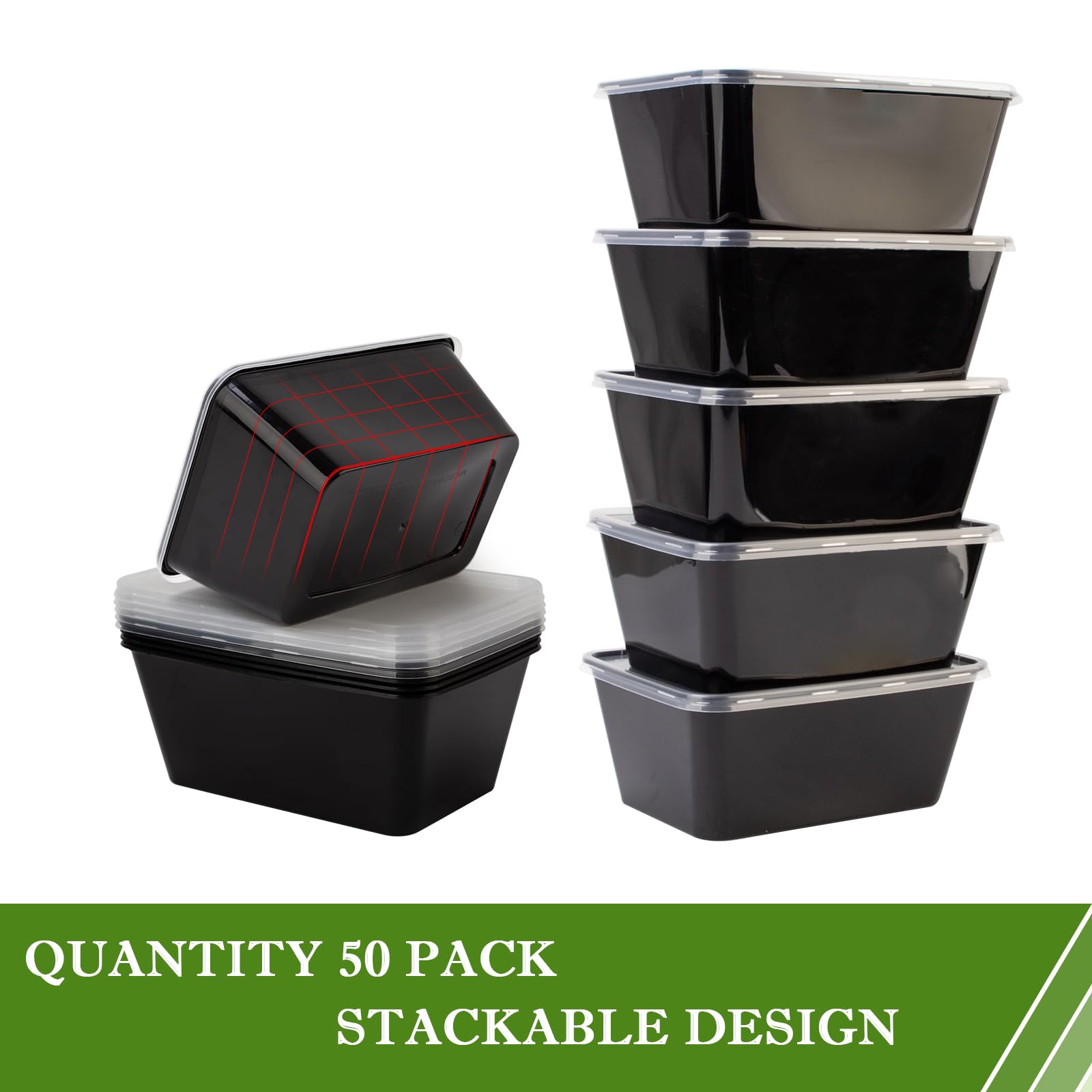 RANLITTLE dishwasher and freezer safe for easy cleanup and storage