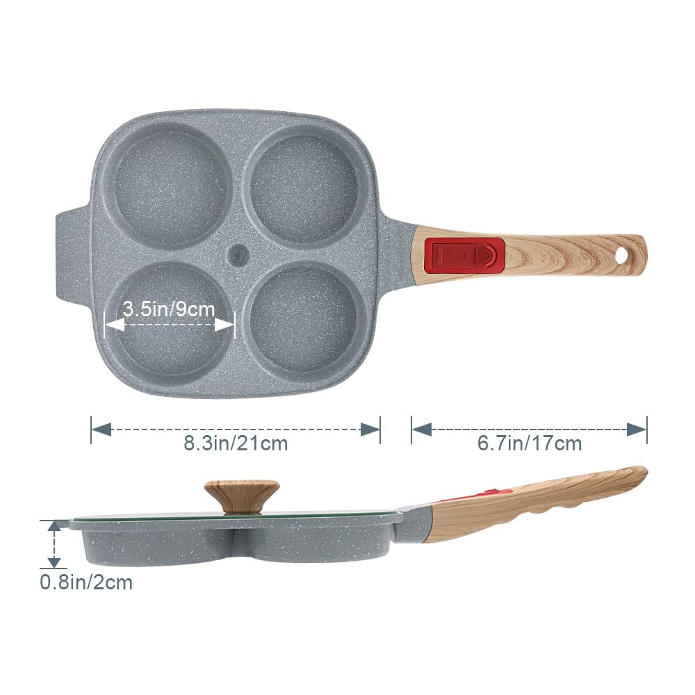 RANX INGST blue egg pan on kitchen counter with modern design