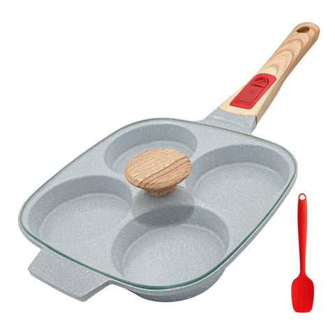 RANX INGST ceramic egg pan with lid shows nonstick cooking for eggs