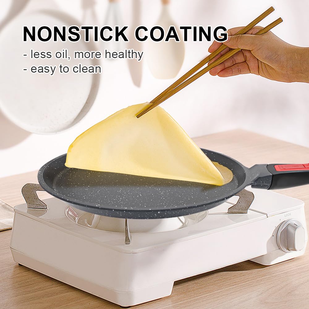 RANX INGST detachable handle pan for safe, comfortable grip.