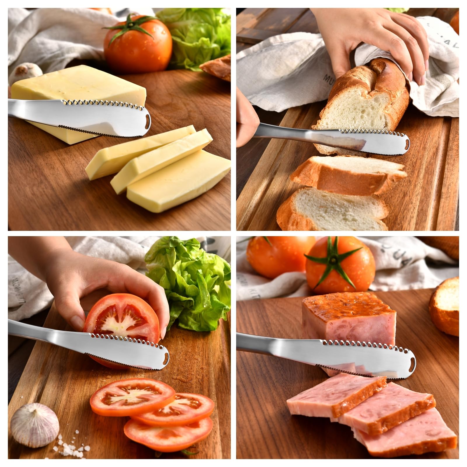 RASRIA knife for bagels and breakfast prep in seconds.