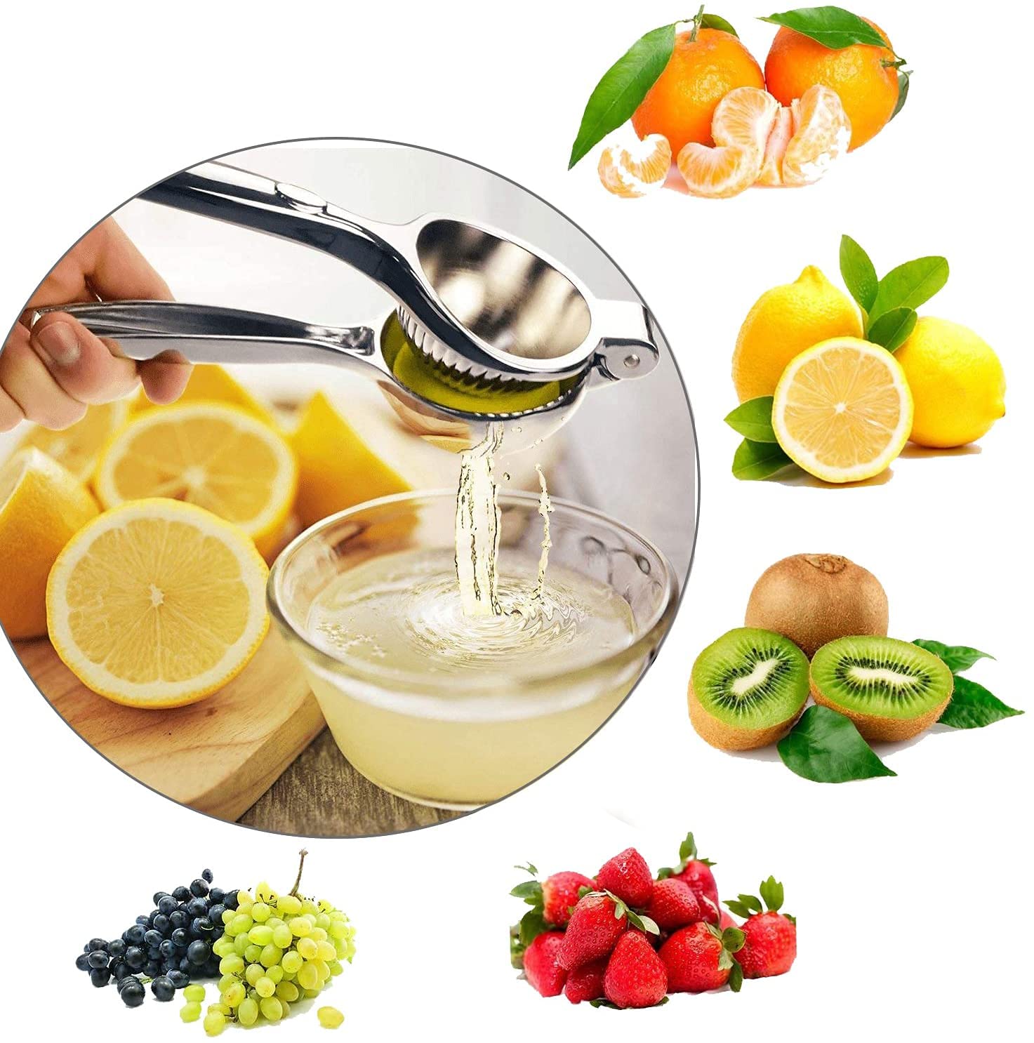 RASSE Lemon Squeezer is dishwasher-safe for easy cleaning.