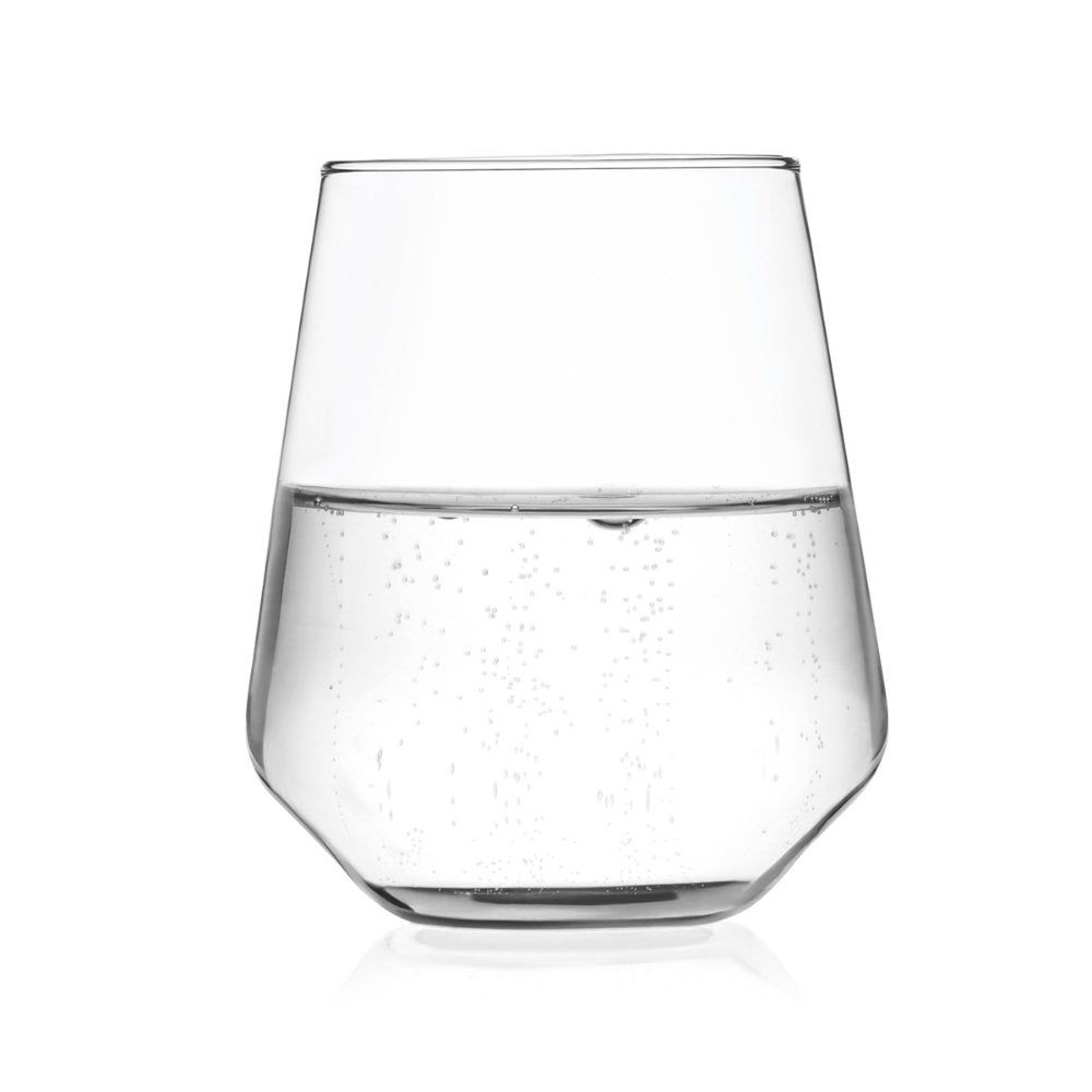 Harmony 14 oz glass with wide bowl supports aroma concentration.
