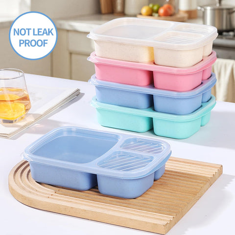 RASUSS bento box with three compartments for organized meals