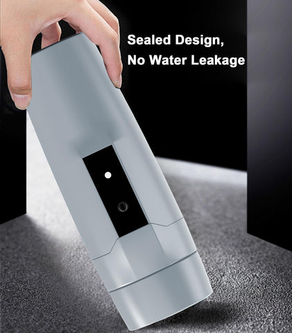 Rauwseul portable car cup with sealed lid preventing leaks