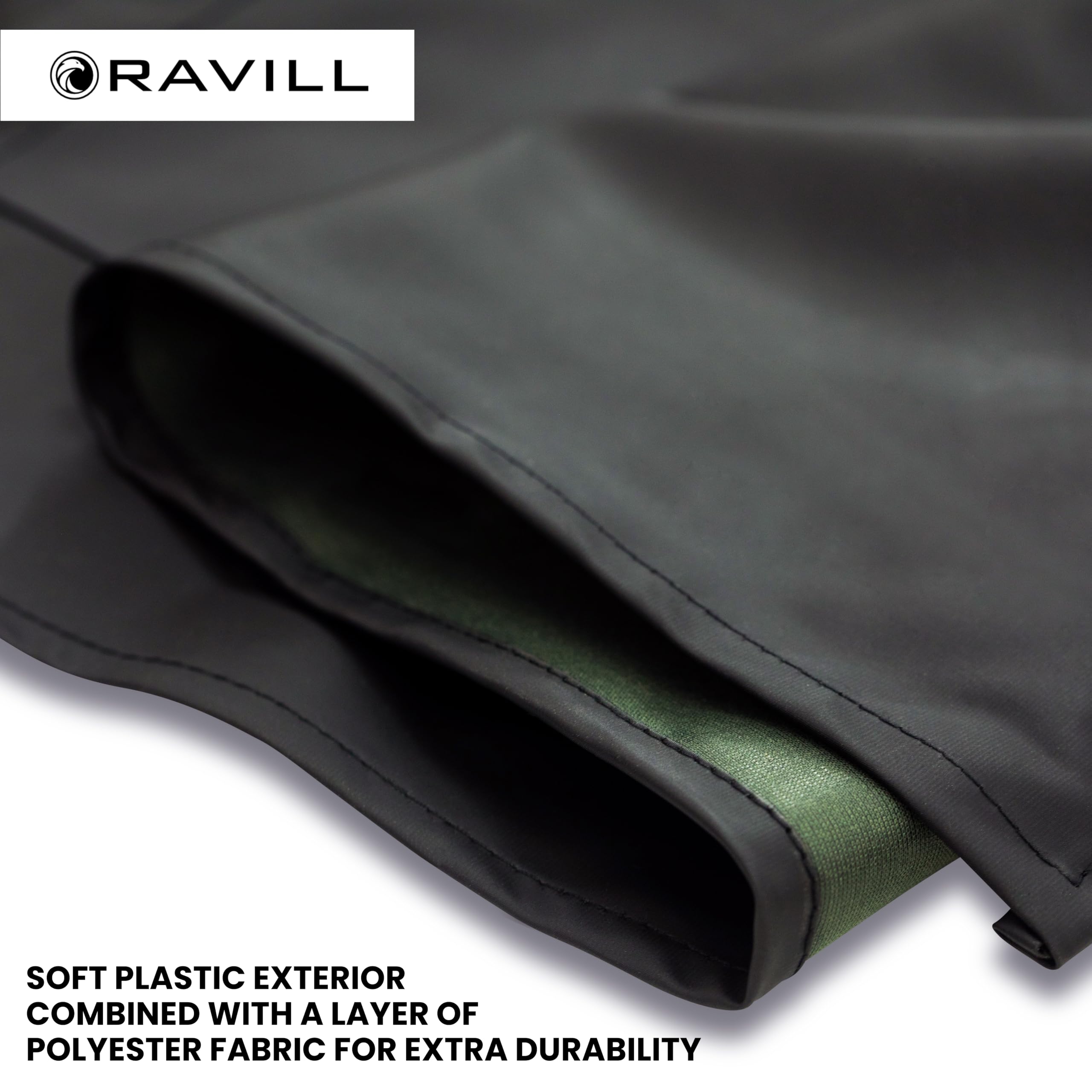 Ravill apron in pet grooming use features a hair-repellent surface