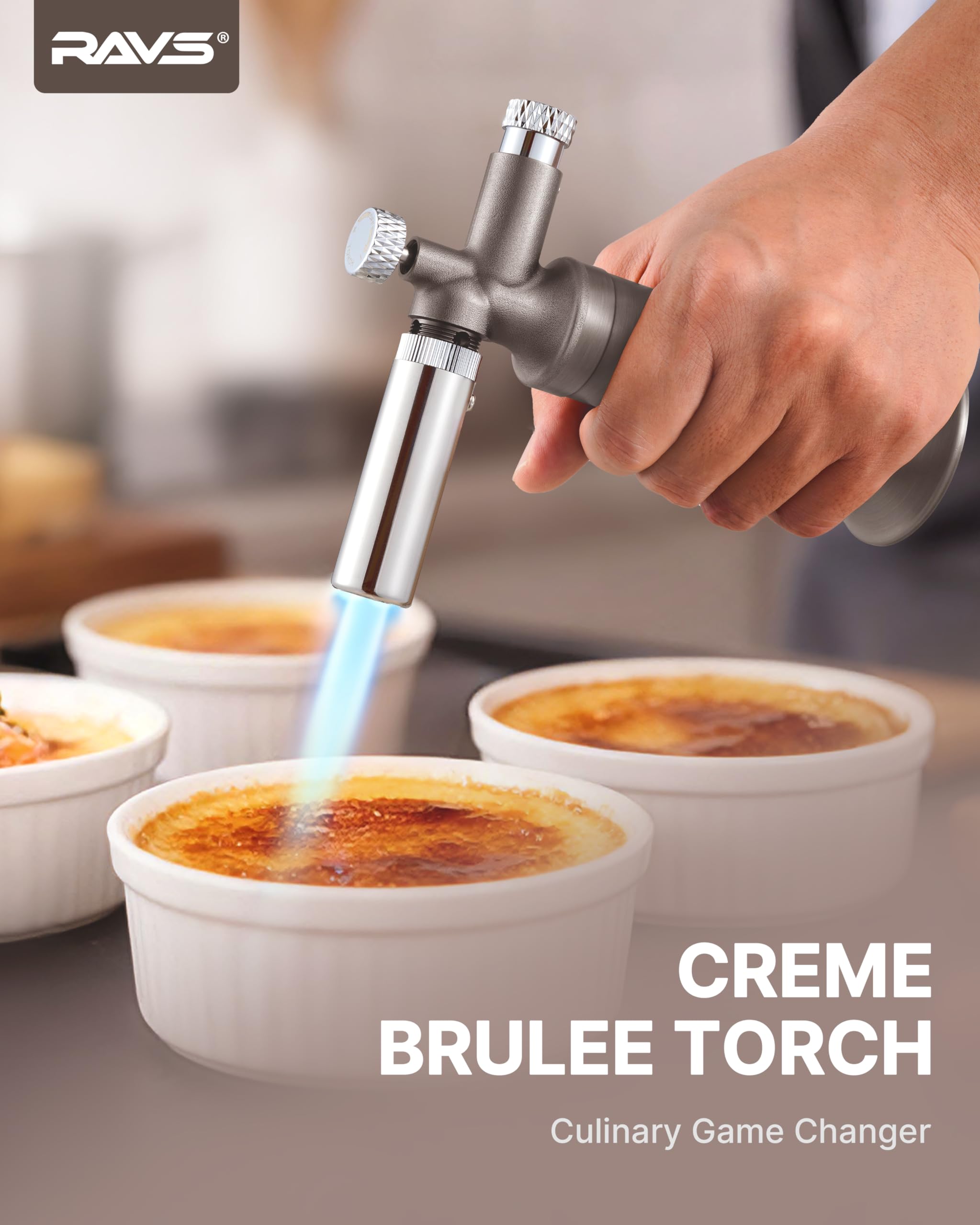 RAVS dual flame mode offers hard and soft flame for diverse culinary uses