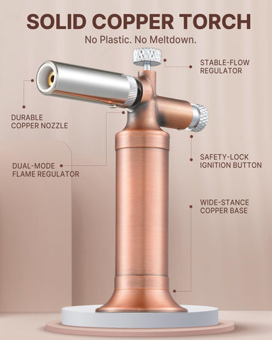Ravs piezo ignition in action for quick starts from any angle.