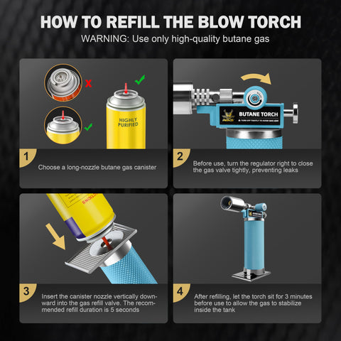 RAVS torch creme brulee use for caramelizing desserts