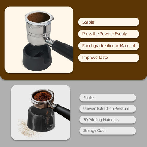 RAWILL Countertop protection stand shields workspace during espresso prep