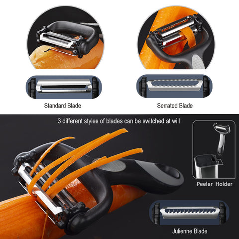 RAXCO 3in paring knife ideal for peeling and detail work.
