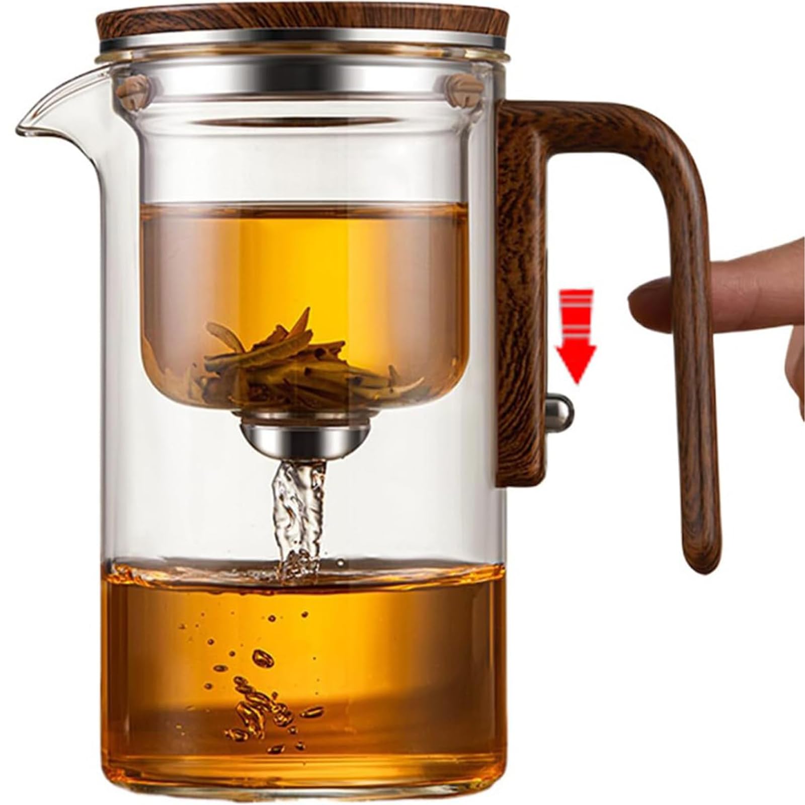Rayfox 800ml Witchcraft teapot with infuser enhances loose-leaf brewing ease.