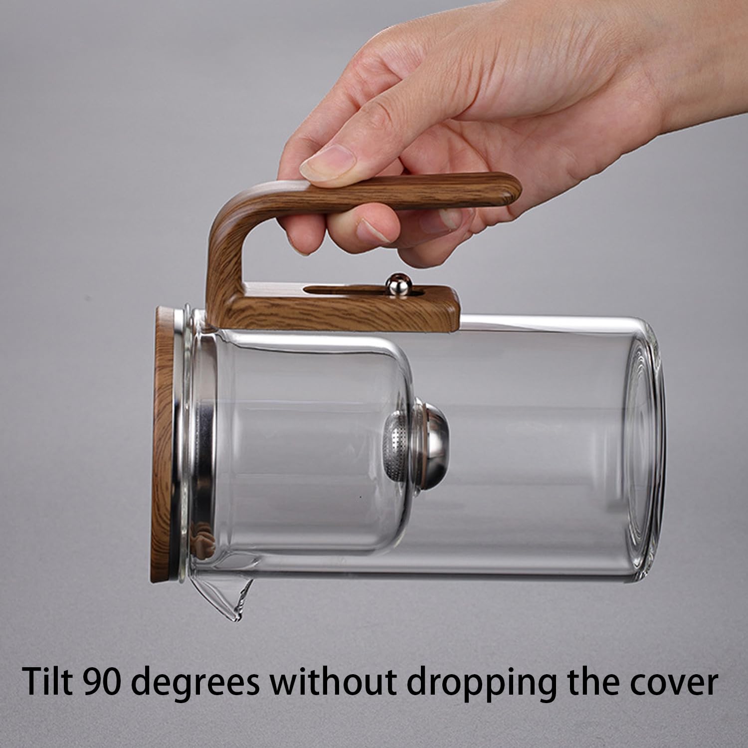 Rayfox magnetic water separation tea maker supports clean brewing.