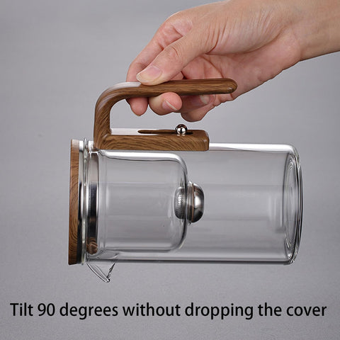 Rayfox magnetic water separation tea maker supports clean brewing.