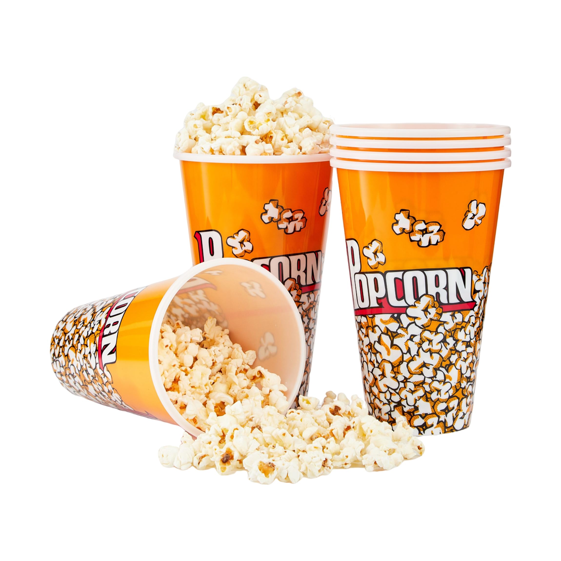 Raymea retro popcorn bucket with nostalgic vibe, perfect for family movie nights.