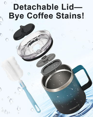 RAYMYLO 304 stainless steel interior preserves flavor with no metallic aftertaste