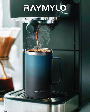 RAYMYLO mug includes lifetime warranty and responsive support.