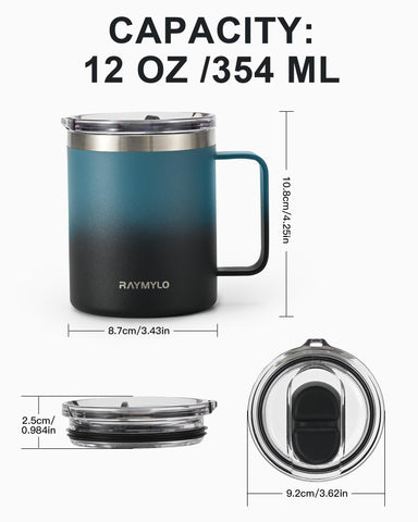 RAYMYLO detachable lid for easy cleaning and maintenance