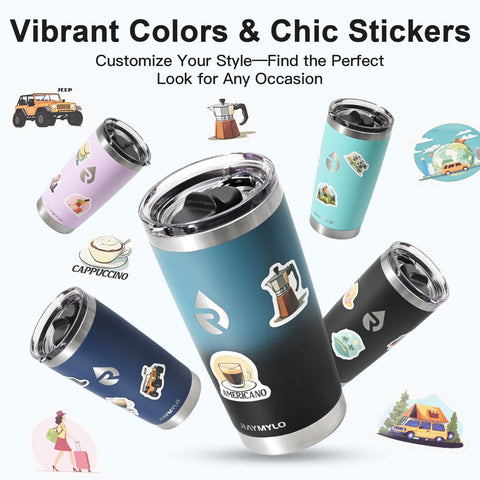 RAYMYLO fits car cup holders for on-the-go sipping