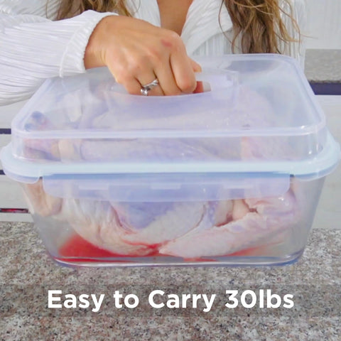 Razab borosilicate glass baking dish perfect for lasagna.