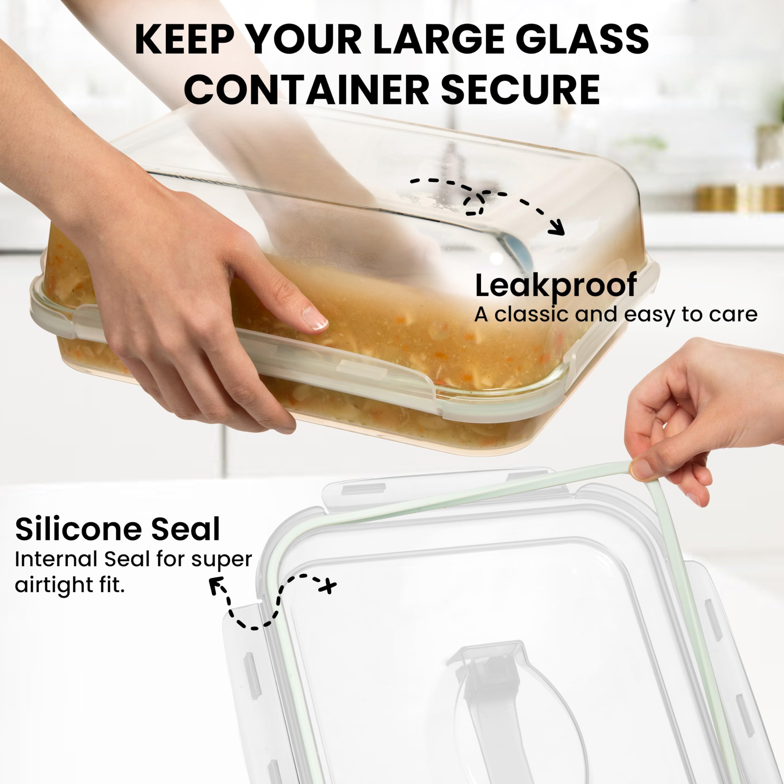 Razab fridge-to-microwave storage solution for leftovers and meal prep.