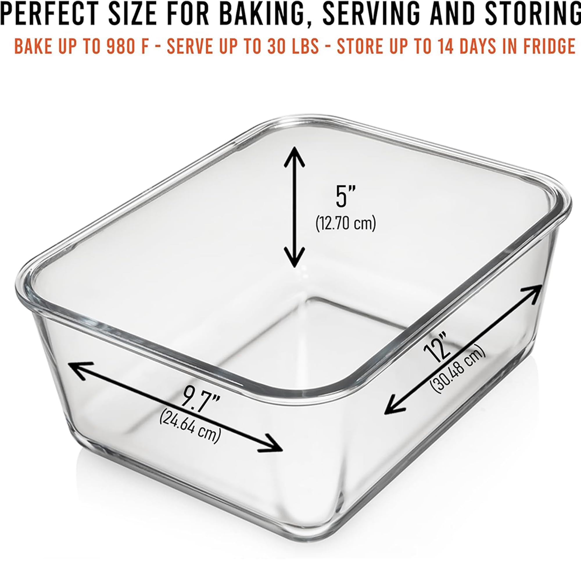 Razab glass storage container with leakproof seal keeps leftovers fresh.
