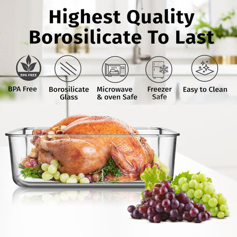 Razab meal prep and leftovers container for organized kitchen storage.