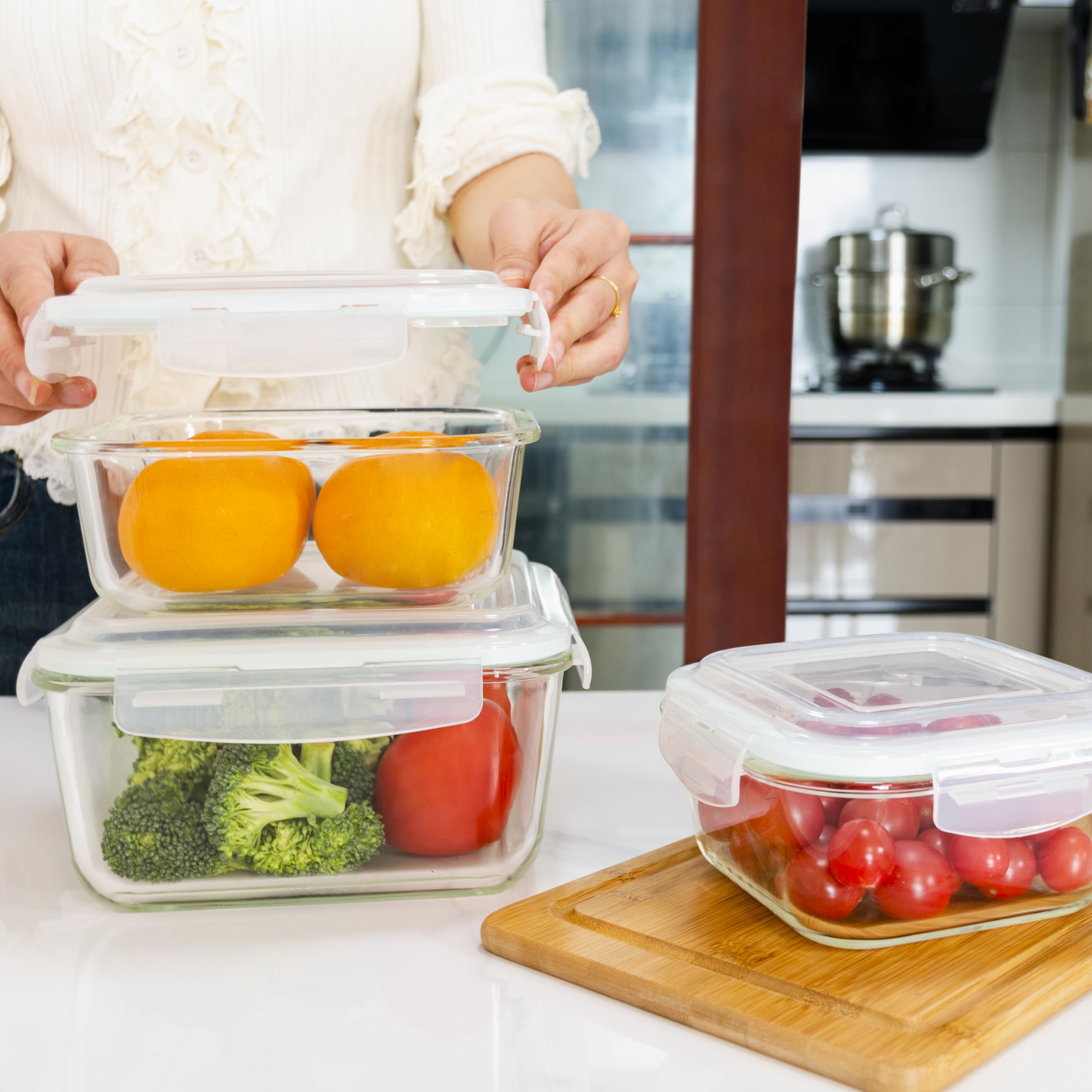 Razab microwave-safe containers ideal for quick reheating and serving.