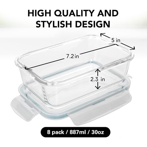 Razab oven-safe containers withstand reheating up to 500°F without lids.