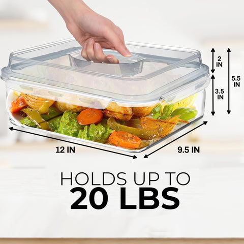 Razab square borosilicate glass bakeware offering clear visibility and durability.